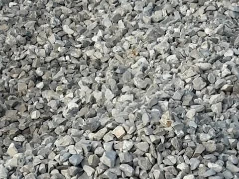 #6A limestone pile at the Brady Sand & Gravel yard in Tecumseh, MI