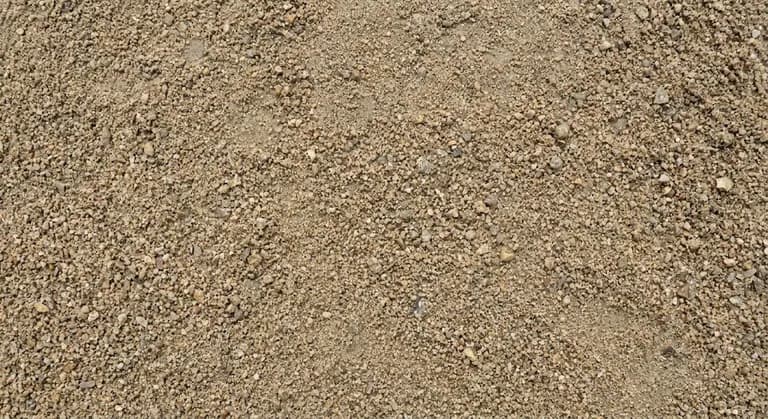 Concrete sand at the Brady Sand & Gravel yard in Tecumseh, MI