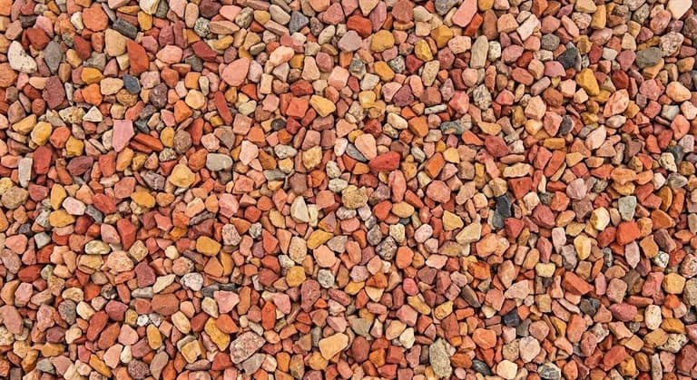 Western Sunrise decorative landscape stone at the Brady Sand & Gravel yard in Tecumseh, MI